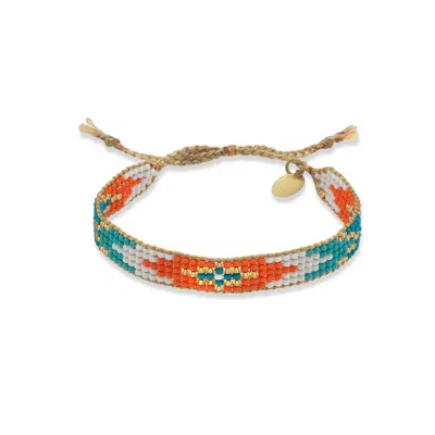Milou Jewelry Women's Ashley Beaded Bracelet - Yellow & Orange