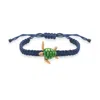 Milou Jewelry Women's Green Sea Turtle Pull Cord Bracelet
