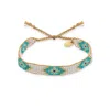 Milou Jewelry Women's Harper Beaded Bracelet - White In White