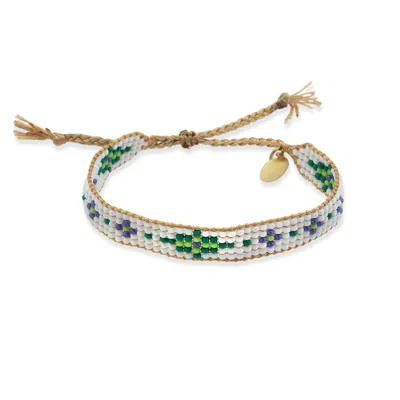 Milou Jewelry Women's Molly Beaded Bracelet - Green