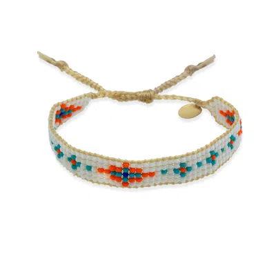 Milou Jewelry Women's Molly Beaded Bracelet - Yellow & Orange