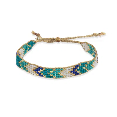 Milou Jewelry Women's Olivia Beaded Bracelet - Blue