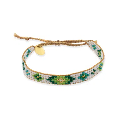 Milou Jewelry Women's White Amelie Beaded Bracelet