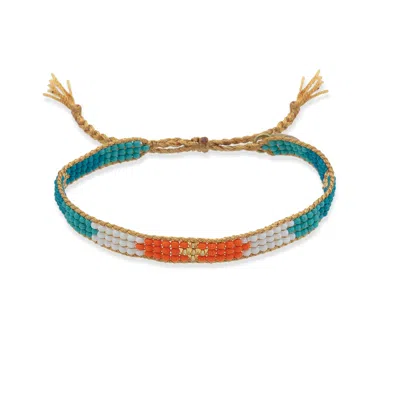 Milou Jewelry Women's Yellow / Orange Mia Beaded Bracelet - Yellow & Orange
