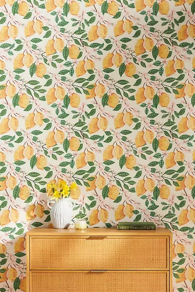 Milton & King Lemons Wallpaper In Multi