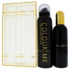 MILTON-LLOYD COLOUR ME FEMME GOLD BY MILTON-LLOYD FOR WOMEN - 2 PC GIFT SET 3.4OZ EDT SPRAY