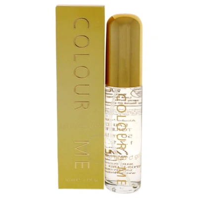 Milton-lloyd Colour Me Gold Homme By  For Men - 1.7 oz Edt Spray In Gold / Rose Gold / White