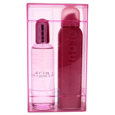 Milton-lloyd Kids' Colour Me Pink By  For Women - 2 Pc Gift Set 3.4oz Edp In Ink / Pink