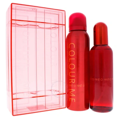 Milton-lloyd Kids' Colour Me Red By  For Women - 2 Pc Gift Set 3.4oz Edp In Red   /   Red.