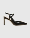 Mi/mai Emy Slingback Stiletto In Black