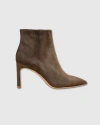 Mi/mai Noura Pointed Toe Ankle Boot In Brown