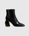 Mi/mai Rams High Heel Ankle Boot In Black