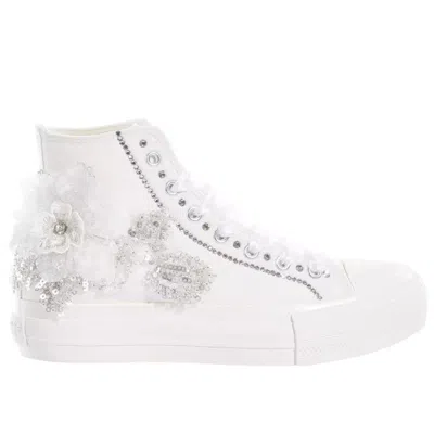 Mimanera Airlines Platform Bella Custom In White