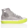 Mimanera Airlines Platform Soft Studs Sneakers In Gray