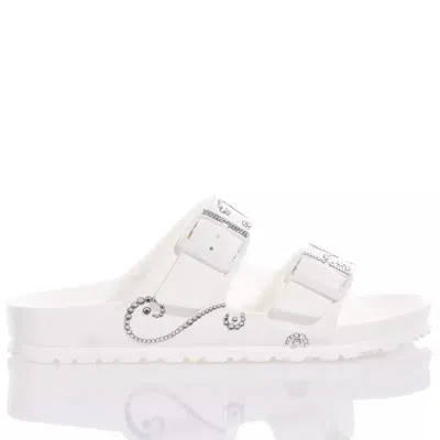 Mimanera Birkenstock Arizona White Athena Custom