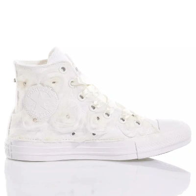 Mimanera Converse Rosy Custom In White