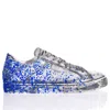 Mimanera Garage Blue Flock Sneakers In Multi