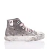 Mimanera High-top Sneakers With Swarovski Crystal Embellishments In White