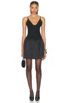 Mimchik Bubble Dress In Black