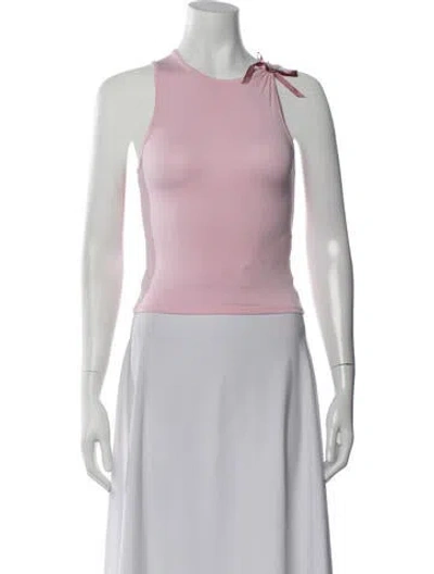 Pre-owned Mimchik Crew Neck Sleeveless Top W/ Tags In Purple