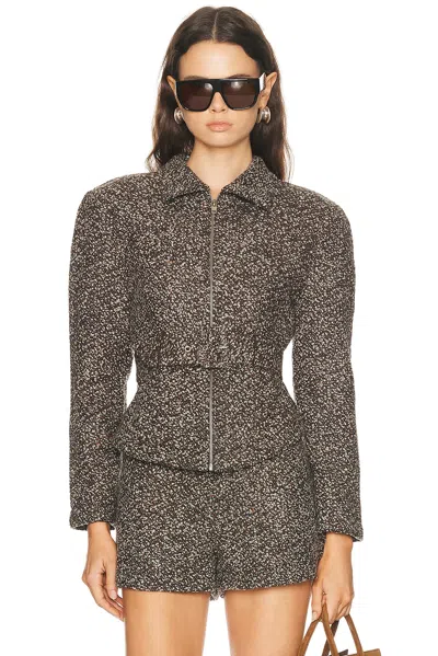 Mimchik Dev Jacket In Brown