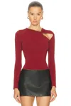 Mimchik Doheny Top In Red