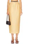 Mimchik Pencil Skirt In Yellow