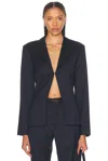 Mimchik Pinched Blazer In Pinstripe
