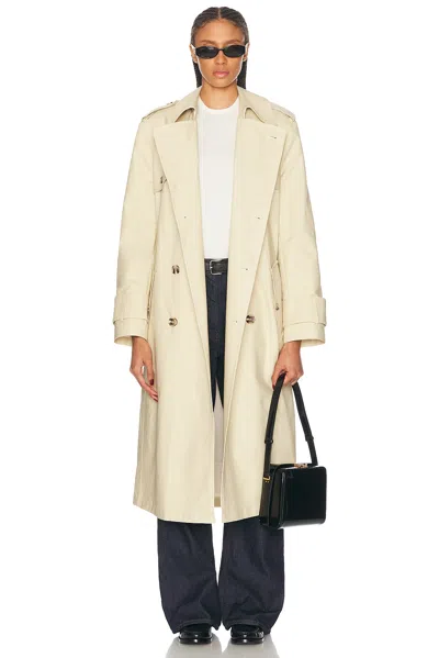 Mimchik Trench Coat In Sand