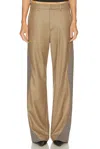 Mimchik Twist Trouser In Brown