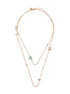 Mimi 18kt Rose Gold Freevola Necklace In Gold