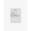 Mimi & Lula Abstract Large Acetate Claw Clip Blue In Blue