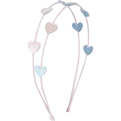 Mimi & Lula Kids'  Alice Double Heart Headband In Multi