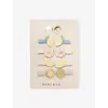Mimi & Lula Amalfi Pack Of Eight Mini Hair Clips In Multi