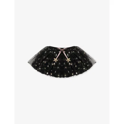 Mimi & Lula Kids' Agatha Tulle Tutu Black