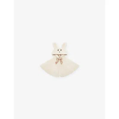 Mimi & Lula Kids' Bunny Faux-fur Cape 3-10 Years In Neutral