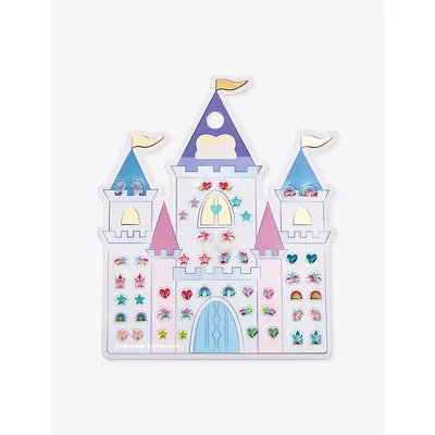 Mimi & Lula Kids' Castle Stick-on Earrings In Multi