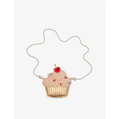 Mimi & Lula Kids' Cutey Cupcake Faux-leather Cross-body Bag Mult In Multi