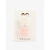 MIMI & LULA DAISY-SHAPED ASSORTED-COLOUR PACK OF TWO HAIR CLIPS