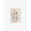 Mimi & Lula Ermaid Mini Pack Of Eight Fabric Hair Clips Multi In Multi