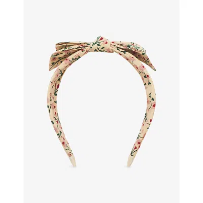 Mimi & Lula Kids' Floral Edie Edie Floral Fabric Headband In Multi