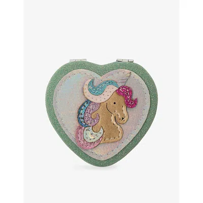Mimi & Lula Kids' Gical Unicorn Compact Mirror In Multi