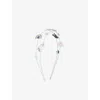 Mimi & Lula Grey Celeste Unicorn Double Alice Headband In Metallic