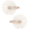 Mimi & Lula Kids' 2-pack Ballerina Star Hair Clips In Pink