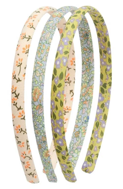 Mimi & Lula Kids' 3-pack Ditsy Alice Headbands In Multi