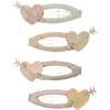 Mimi & Lula Kids' 4-pack Cupid Heart Clic Clac Hair Clips In Pink