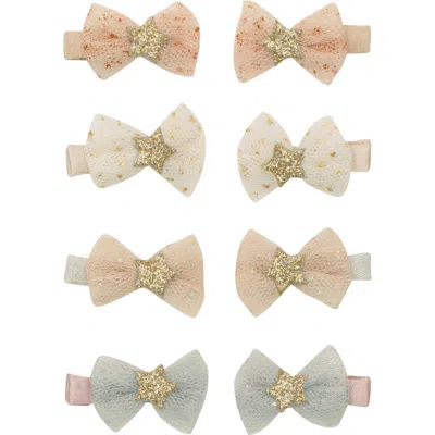 Mimi & Lula Kids' 8-pack Mini Bow Clips In Multi