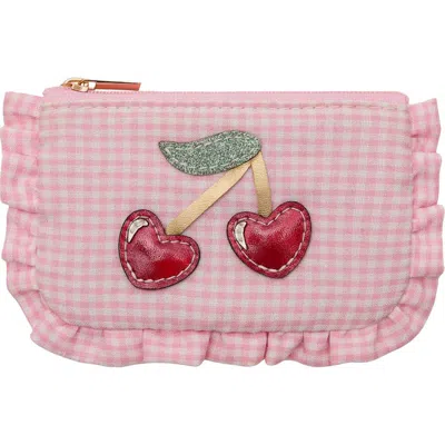 Mimi & Lula Kids' Cherry Clutch In Pink