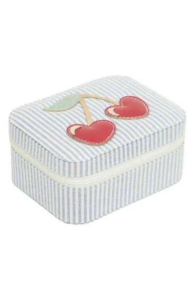 Mimi & Lula Kids' Cherry Jewelry Box In Blue