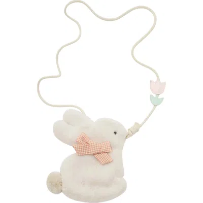 Mimi & Lula Kids' Fluffy Bunny Bag In Sand